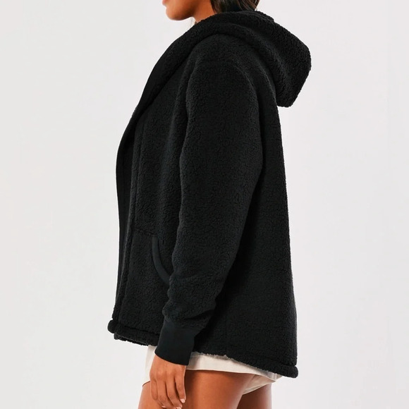 Gilly Hicks Sherpa Cardigan Jacket - Picture 4 of 4